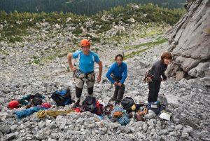 Monte Zermula, Via Meledes - vrnitev
